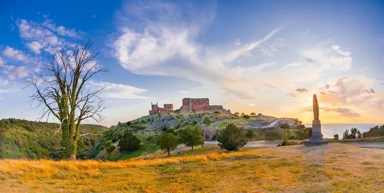 Dänemark schönste Orte Hammershus Bornholm