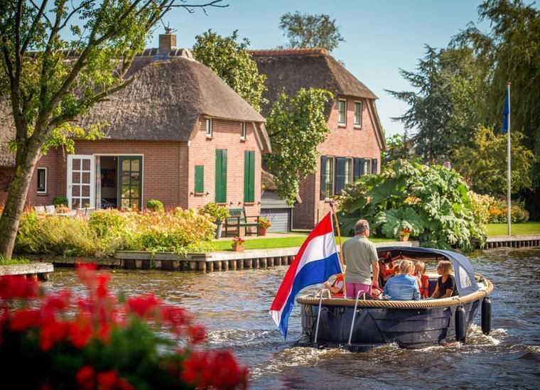 Bootfahren in Giethoorn