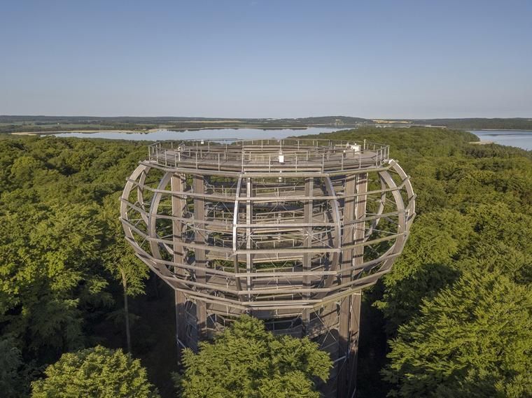 Aussichtstumr Adlerhorst Baumwipfelpfad Rügen