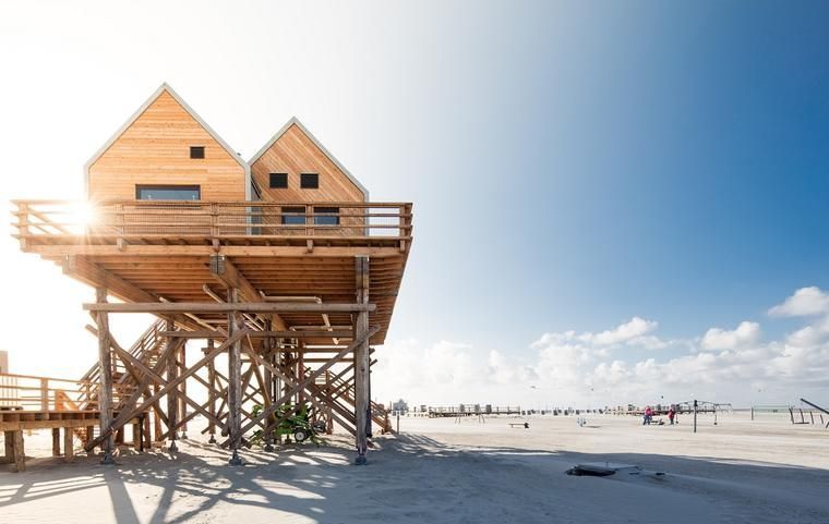 Strand von St. Peter Ording Nordsee