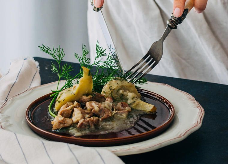 Lamm mit Artischocken Osterbrunch Rezept