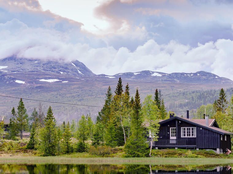 Berge in Norwegen, Gaustatoppen in Telemark
