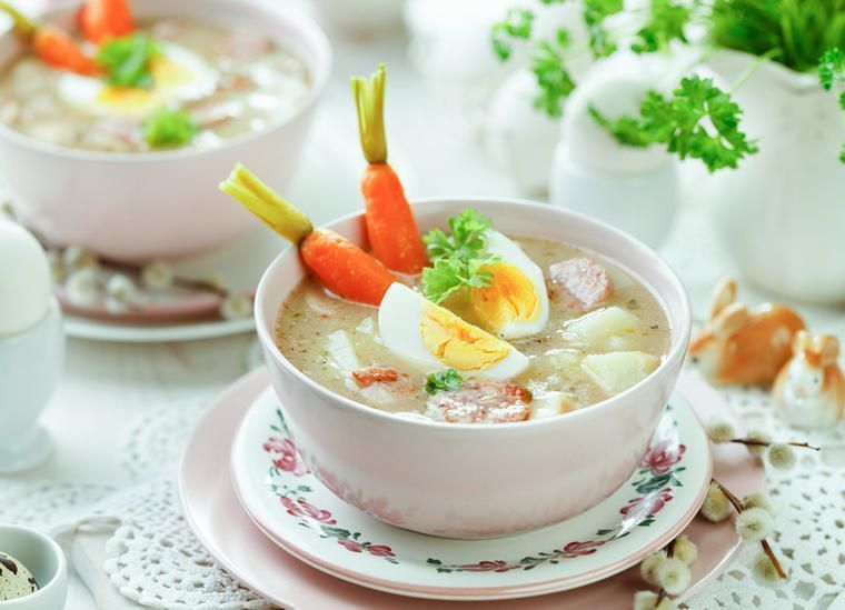 Zurek polnische Suppe Ostern
