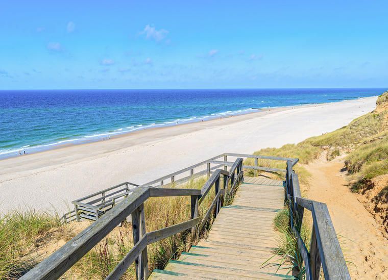 Strand in Kampen auf Sylt