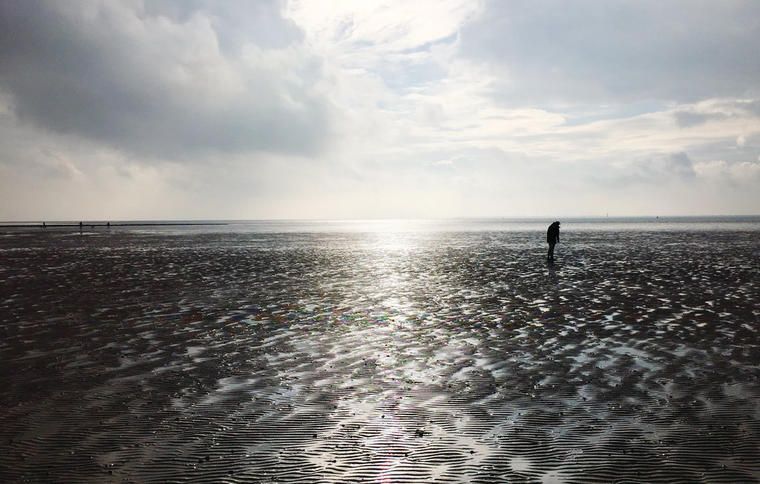 Wattenmeer Nordsee bei Dagebüll