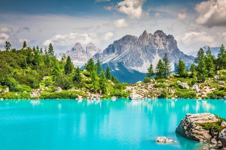 Schöne Orte Italien Dolomiten