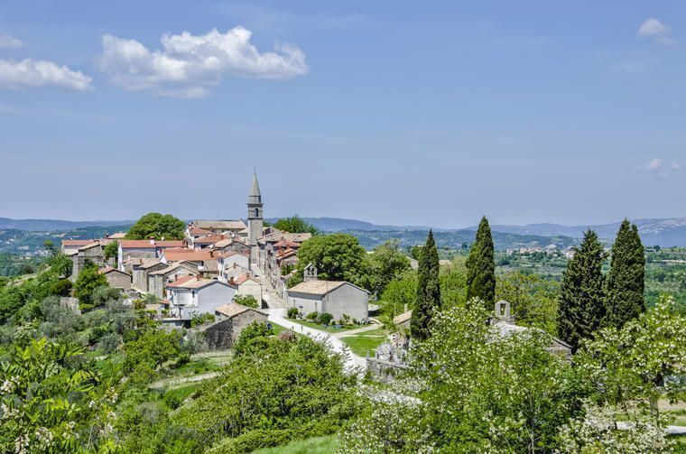 Sehenswürdigkeit Kroatien Stadt Hum