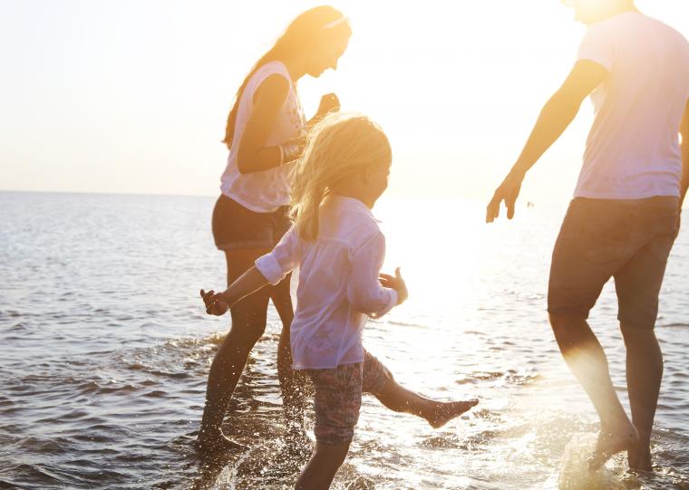 Urlaub Römö am Strand