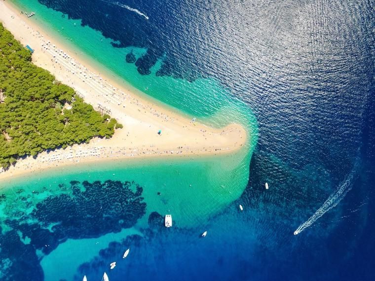 Kroatien Urlaub Strand Goldenes Horn