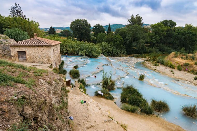 Italien Therme Saturnia