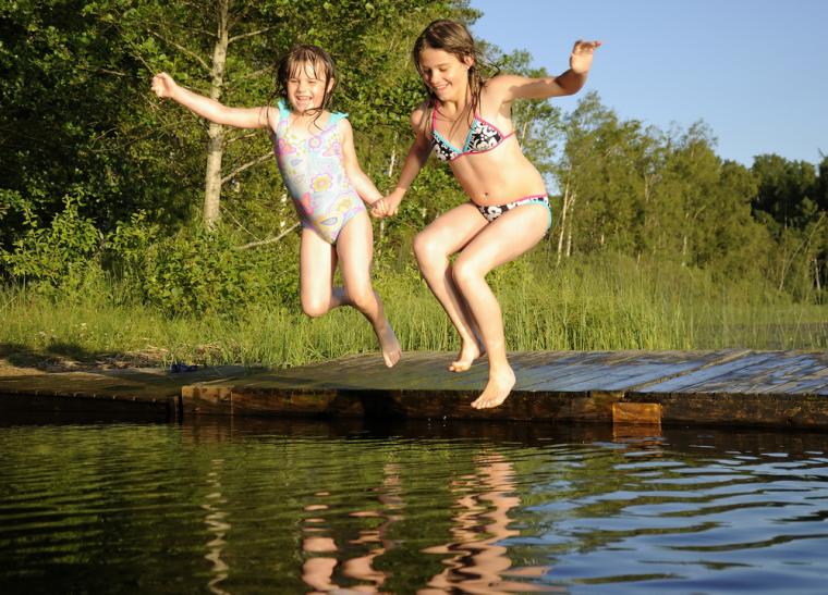 Bada när du hyr stuga i Oxelösund