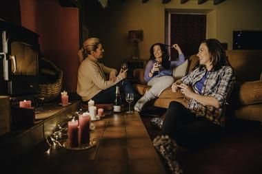 Winterurlaub unter Freundinnen