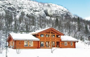 Ferienhaus Norwegen Winter