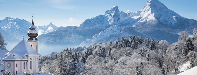 Winterlandschaft in den Bayerischen Alpen