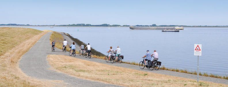 Fahrradfahren in Zeeland