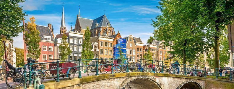Amsterdam Sightseeing im Herbst