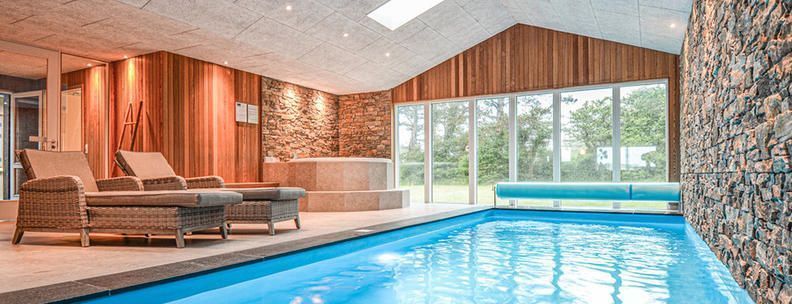 Innenpool Dänemark Ferienhaus
