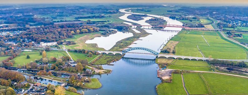 Aussicht über Overijssel, Niederlande