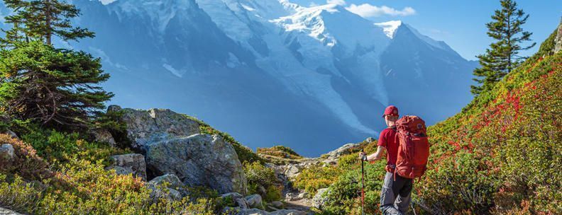 Wandern auf dem Tour du Mont Blanc