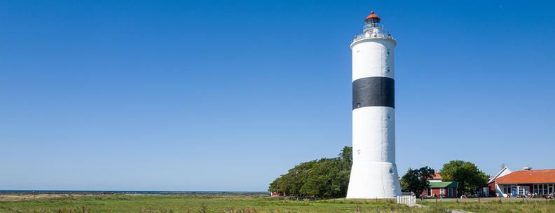 Leuchtturm Lange Jan in Ottenby an der Südspitze der schwedischen Ostseeinsel Öland