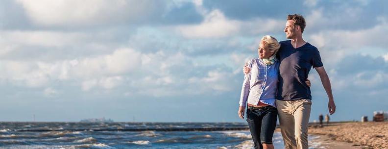 Urlaub zu zweit Meer