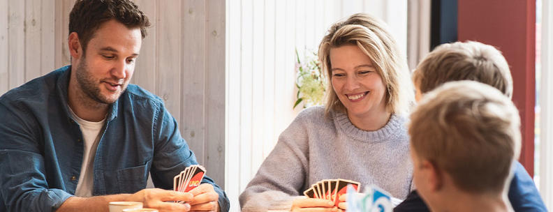 Familie Kartenspiel