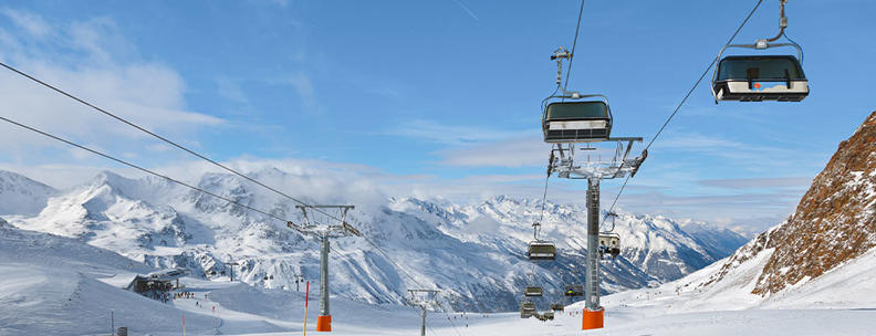 Skigebiet Hochgurgl Österreich