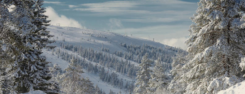 Skifahren Schweden