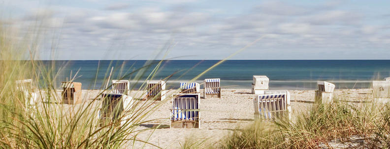 Ostsee Strandkörbe