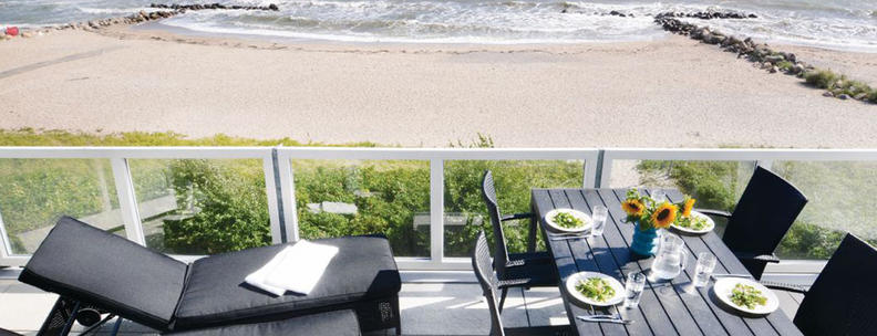 Ferienpark Schönhagen Strand Terrasse