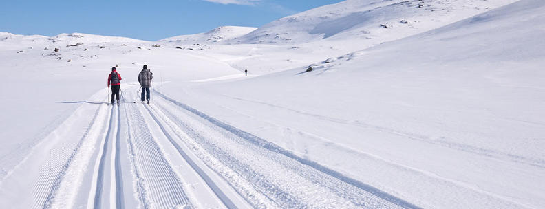 Schneelandschaft Norwegen