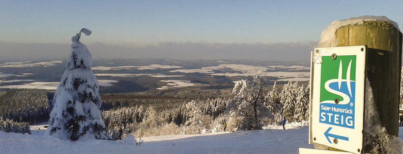 Winterlandschaft im Naturpark Saar-Hunsrück
