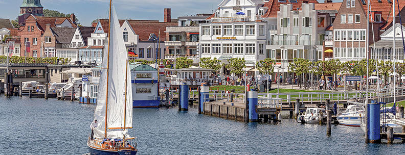 Travemünde Hafen und Promenade