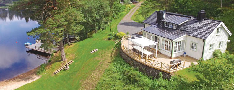 Ferienhaus am See Schweden