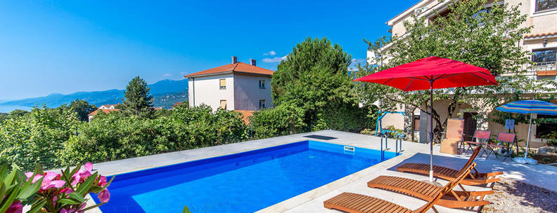 Ferienhaus mit Pool Kroatien