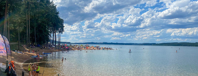 Brombachsee Badestrand