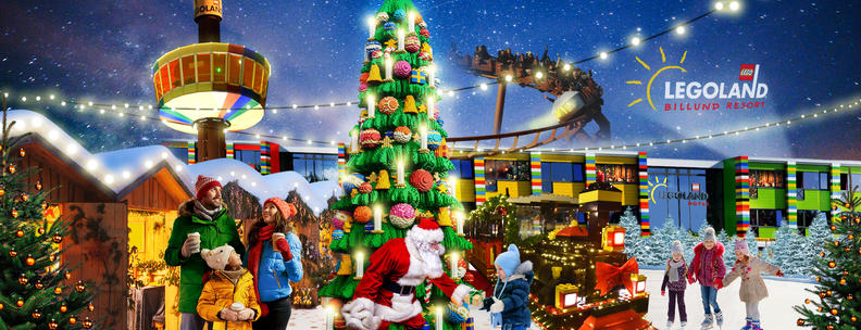 Erlebe ein magisches Weihnachtsfest für die ganze Familie im LEGOLAND®